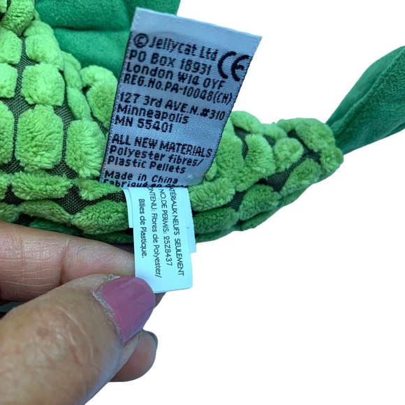 JELLYCAT 14" Plush DOPPY DINO Green Plush Dinosaur Stegosaurus First Steps - Picture 9 of 12